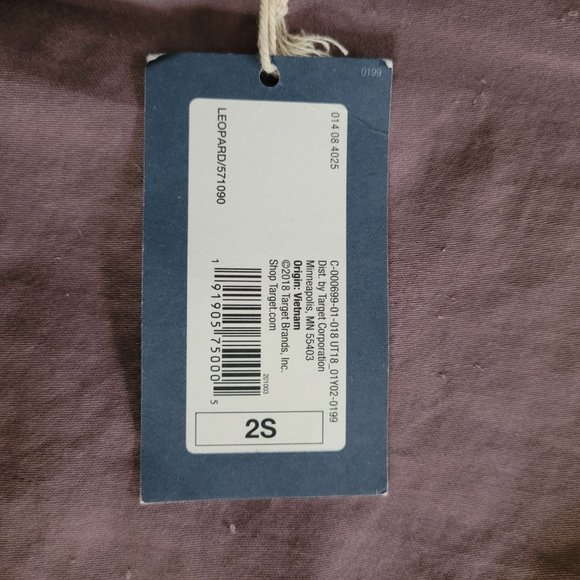 Universal Thread Leopard Print Vintage Style High Waisted Straight Leg Jeans NWT - Picture 8 of 8